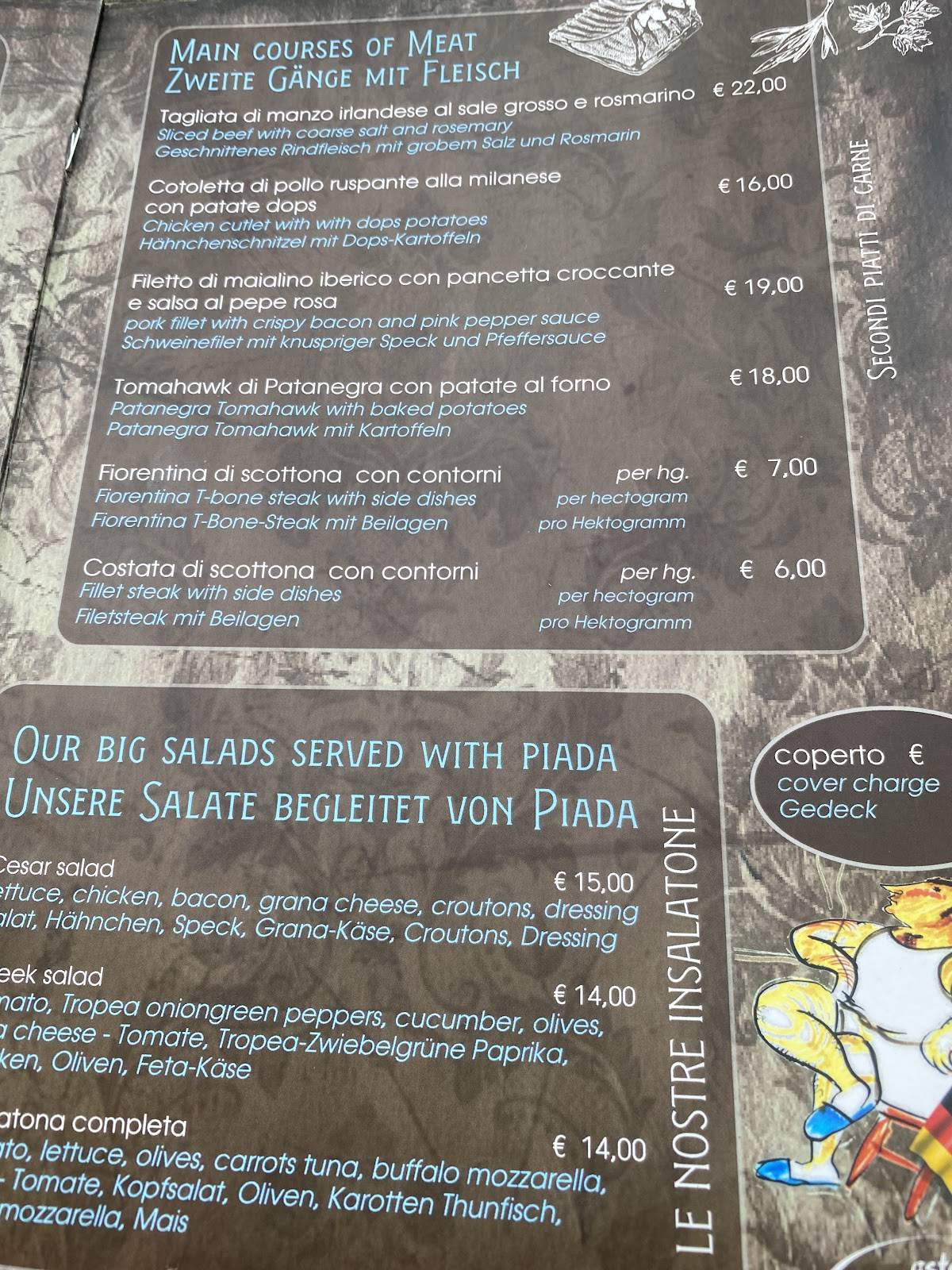 Osteria E... Pataca меню