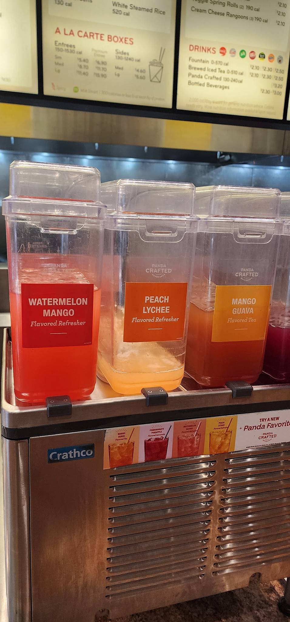 Panda Express меню
