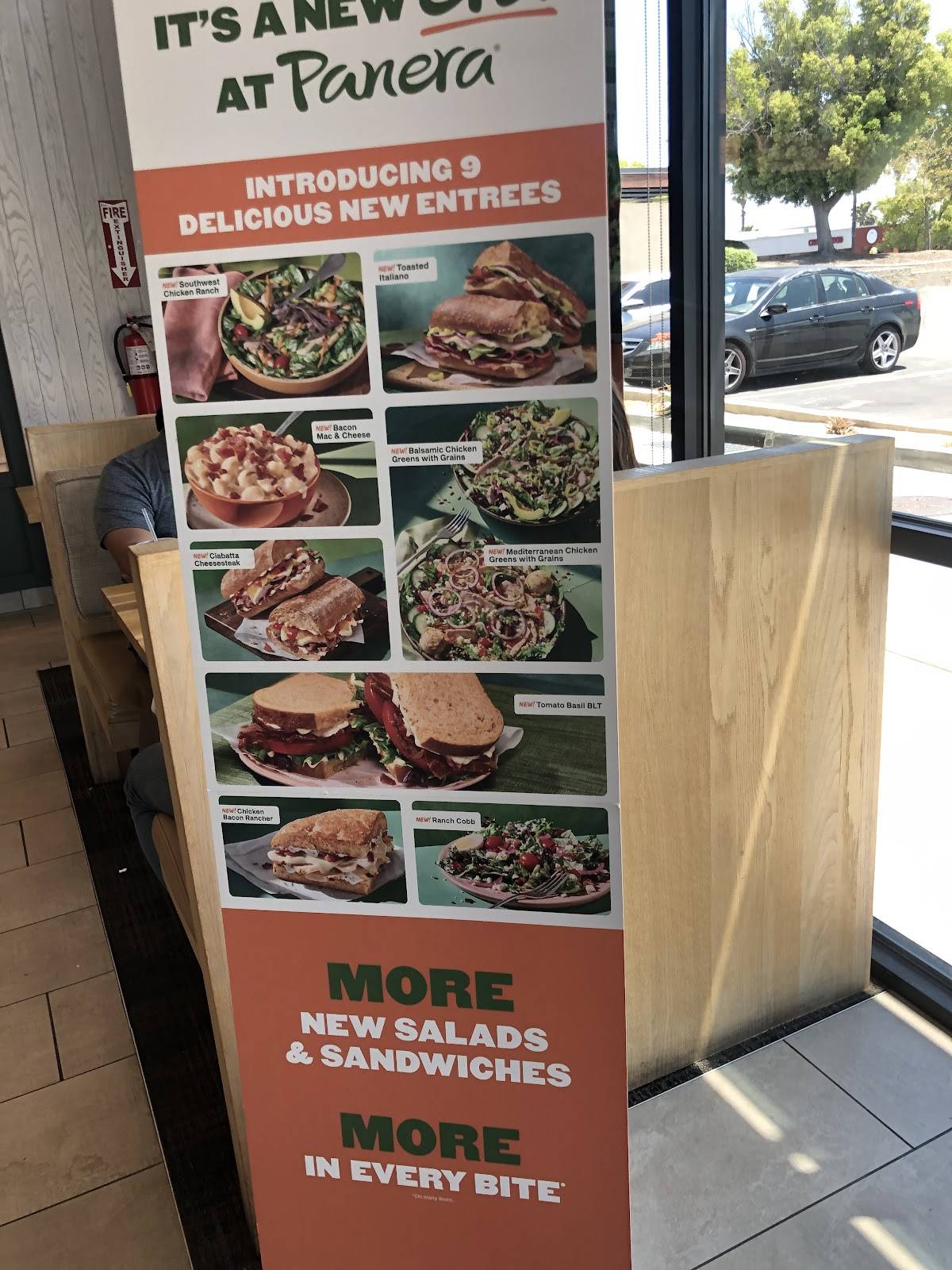 Panera Bread меню
