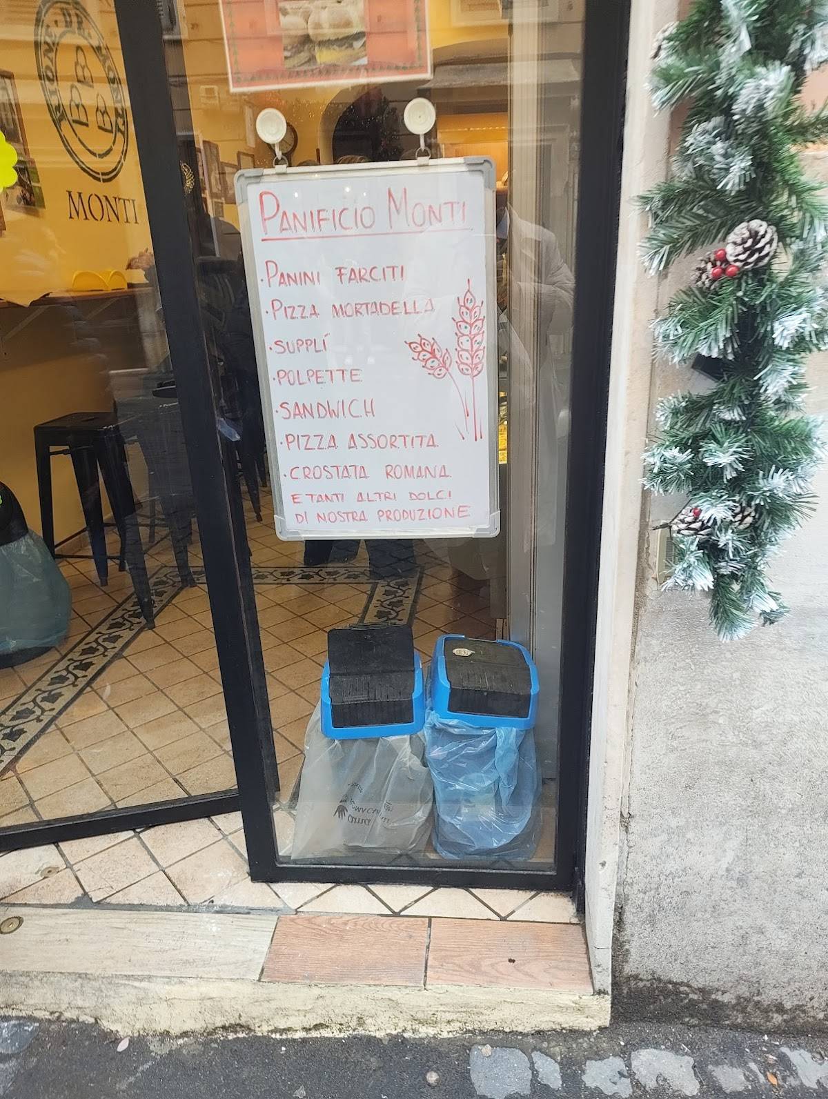 Panificio Monti меню