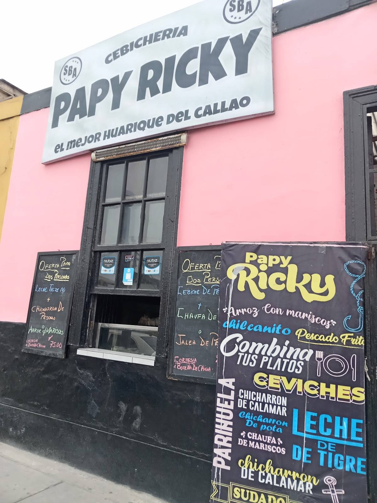 Papy Ricky меню