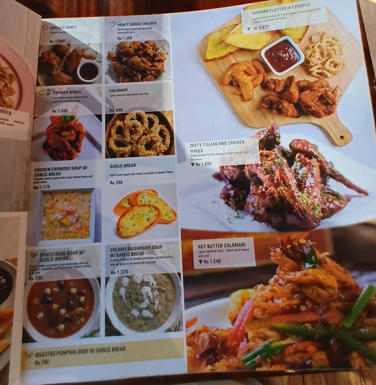 Pastamania OGF меню