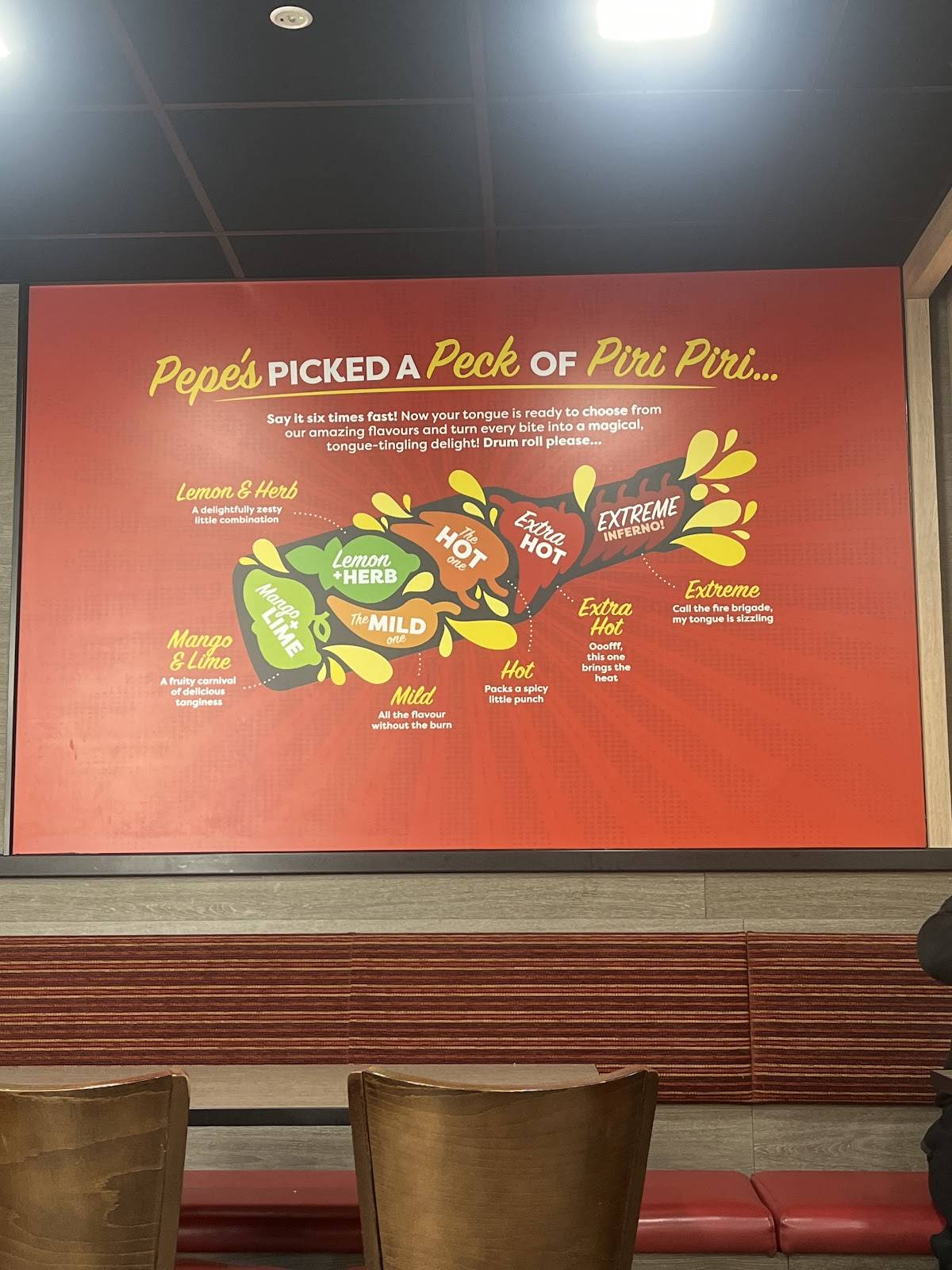 Pepe's меню