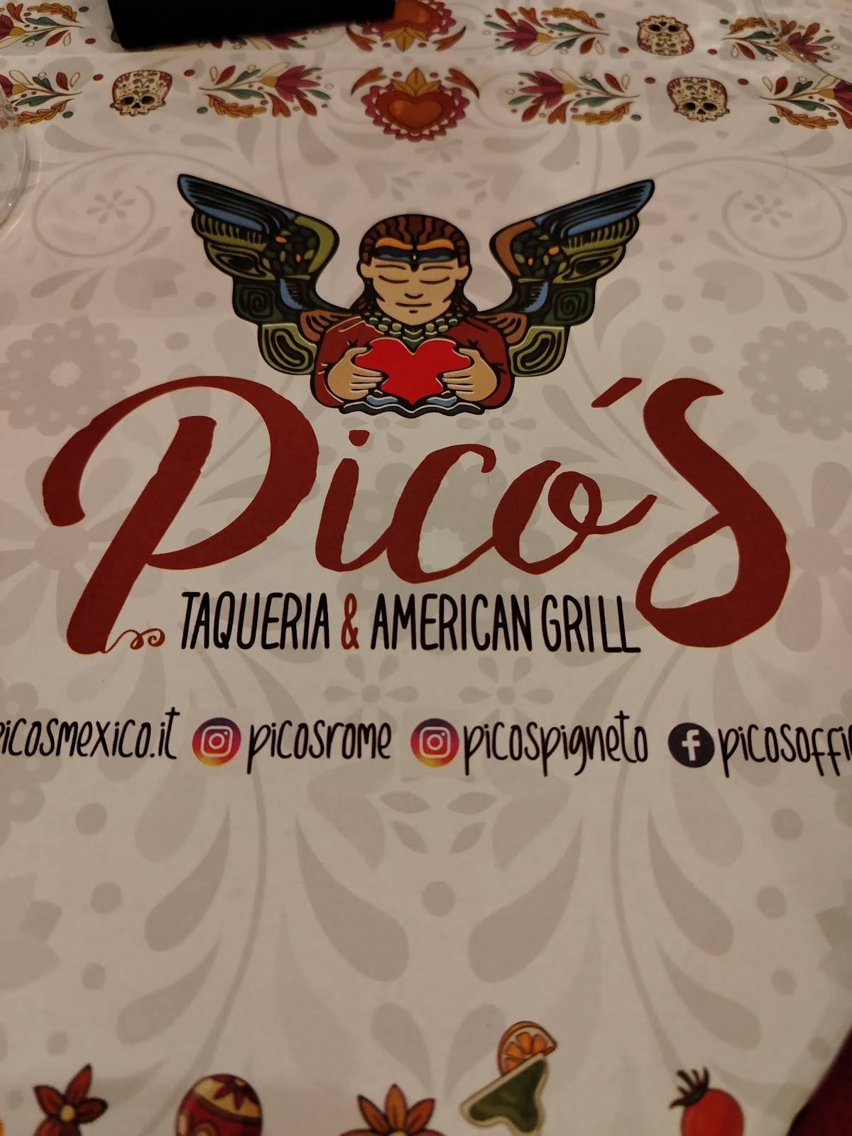 Pico's Pigneto меню