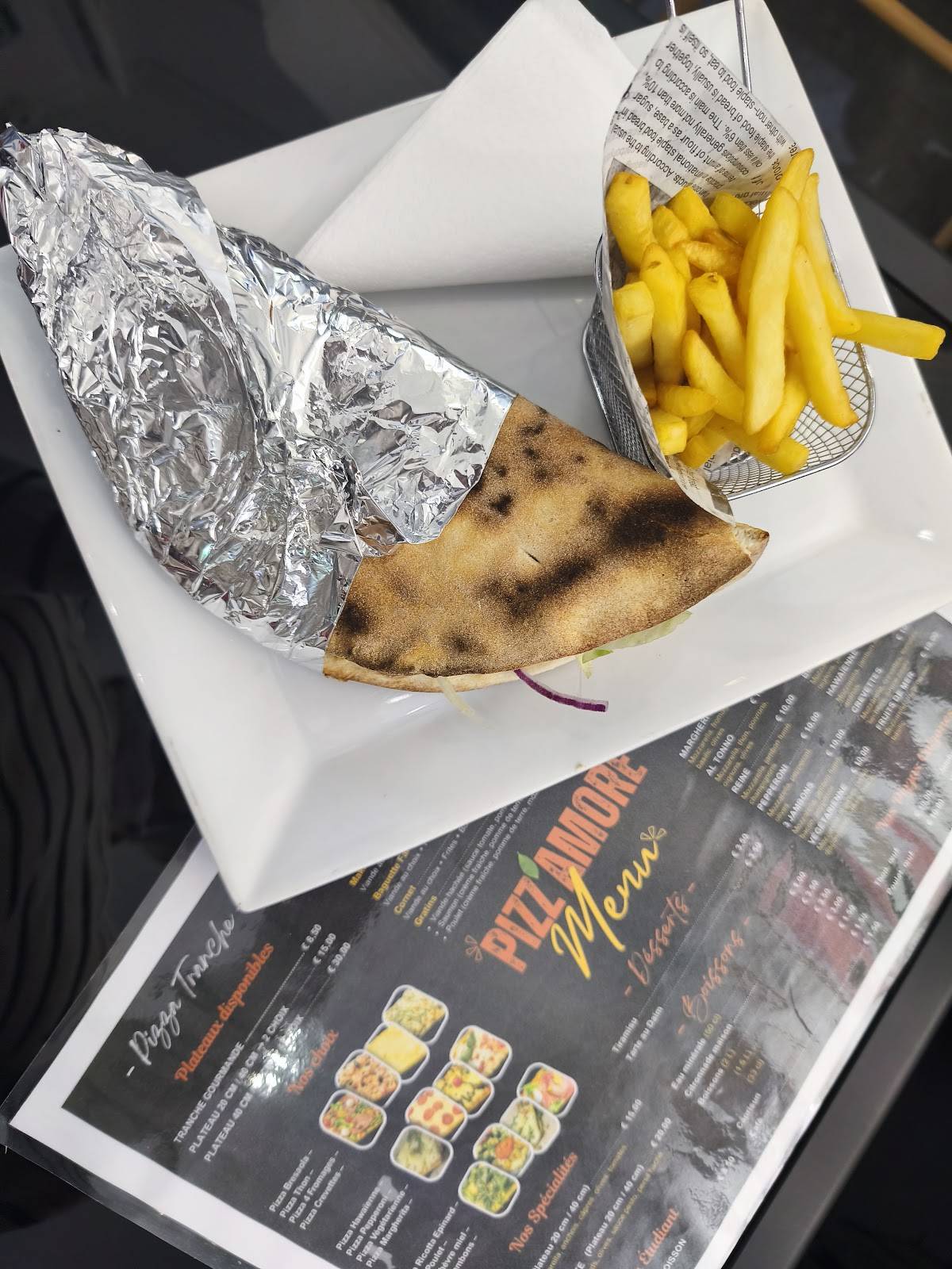 Pizz'Amore меню