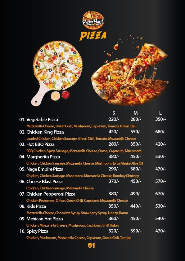 Pizza Point Rikabibazar меню