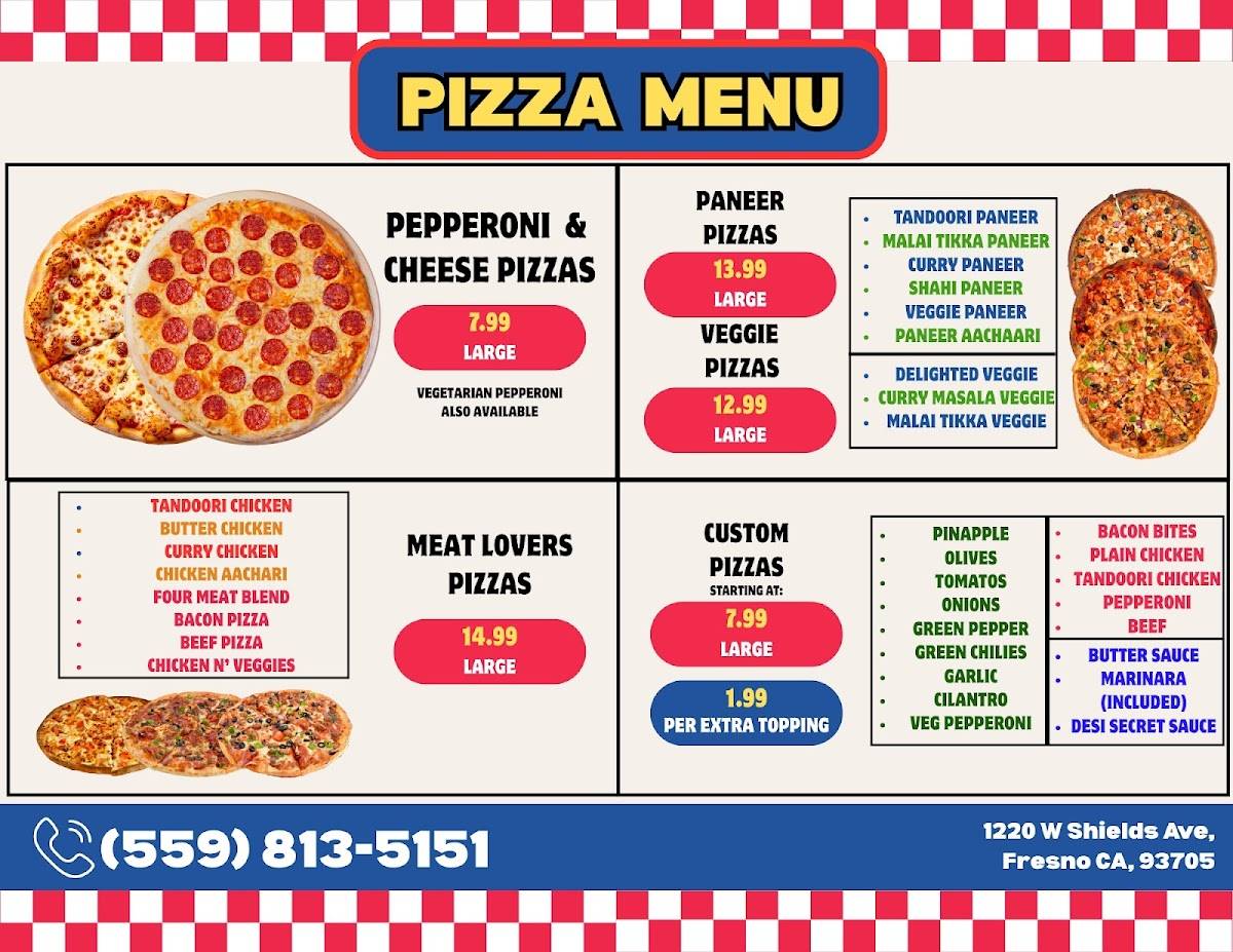 Pizza Point меню