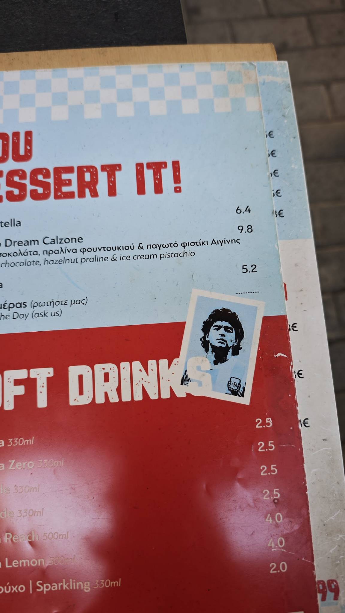 Pizza Street 99 меню