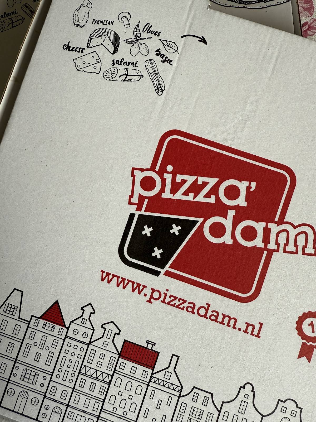Pizzadam Rotterdam Zuid меню