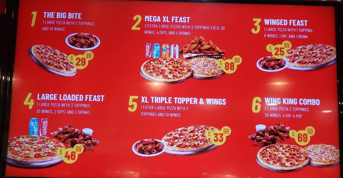 Pizzally меню