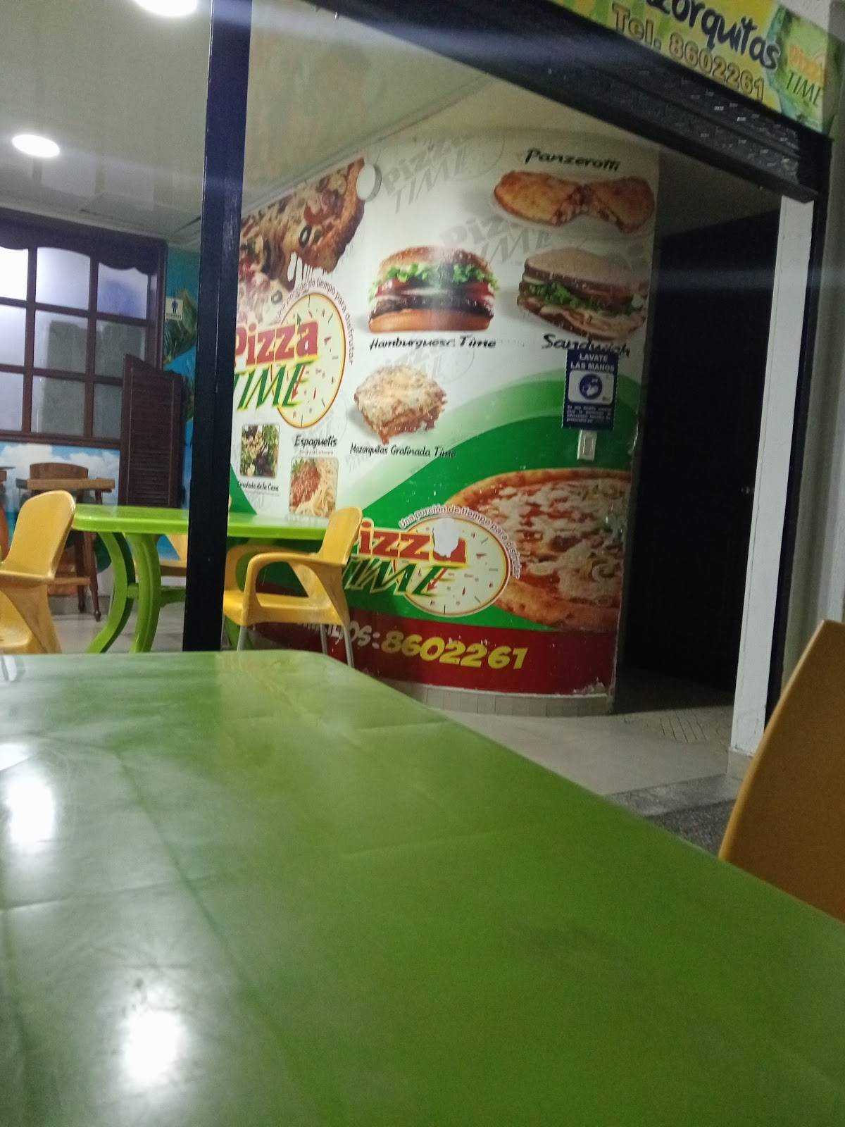 Pizzas Time меню
