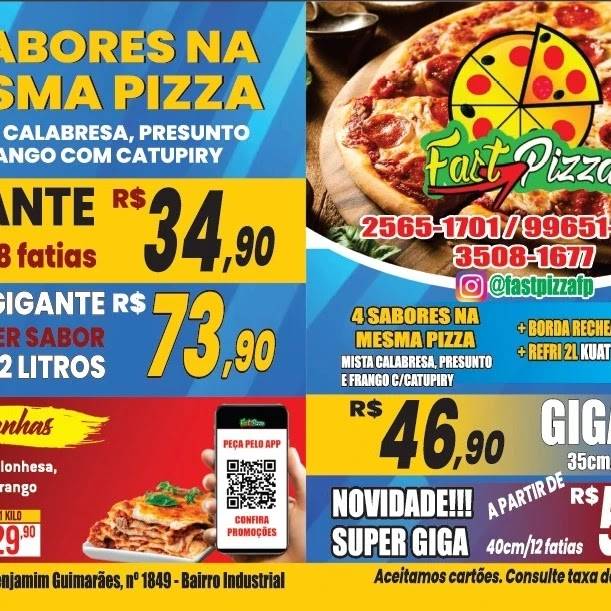 Fast Pizza меню