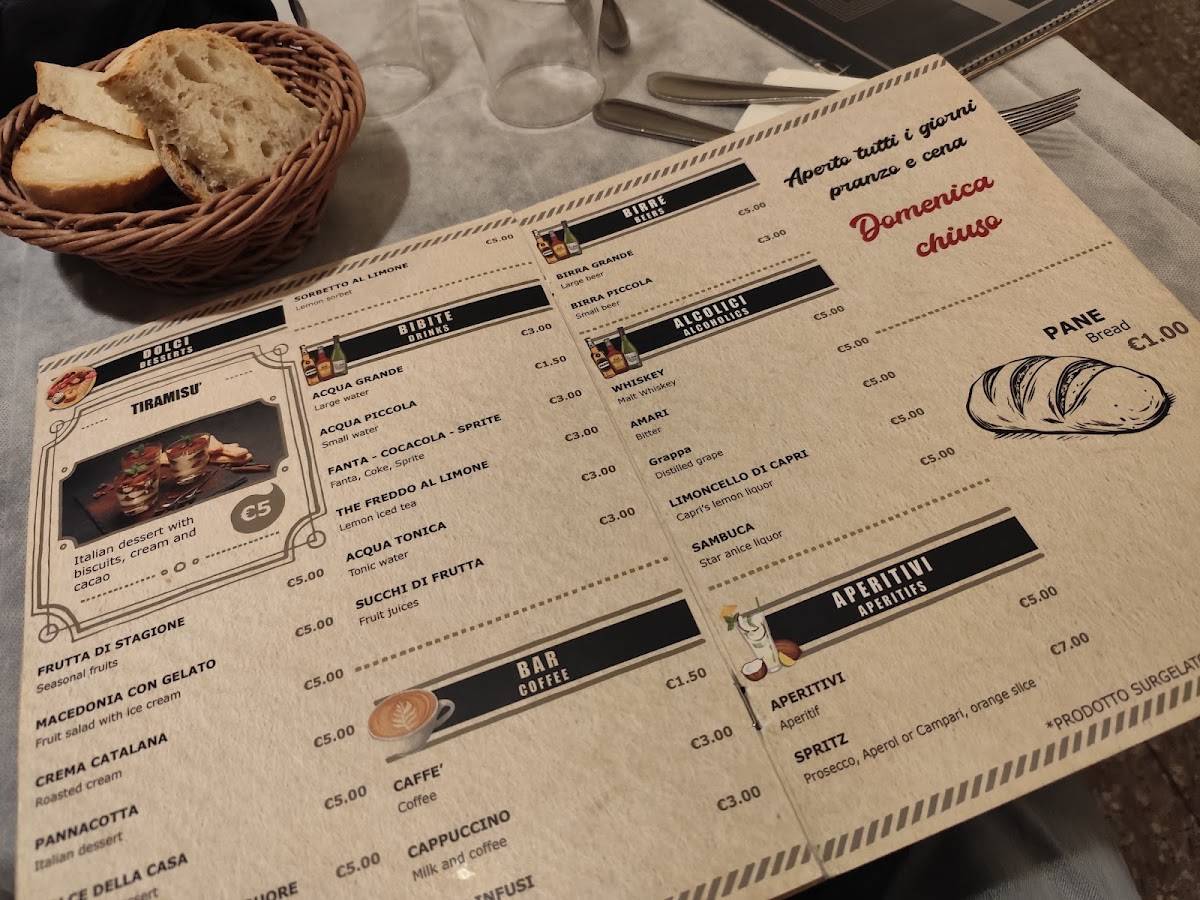 Ristorante Santi меню
