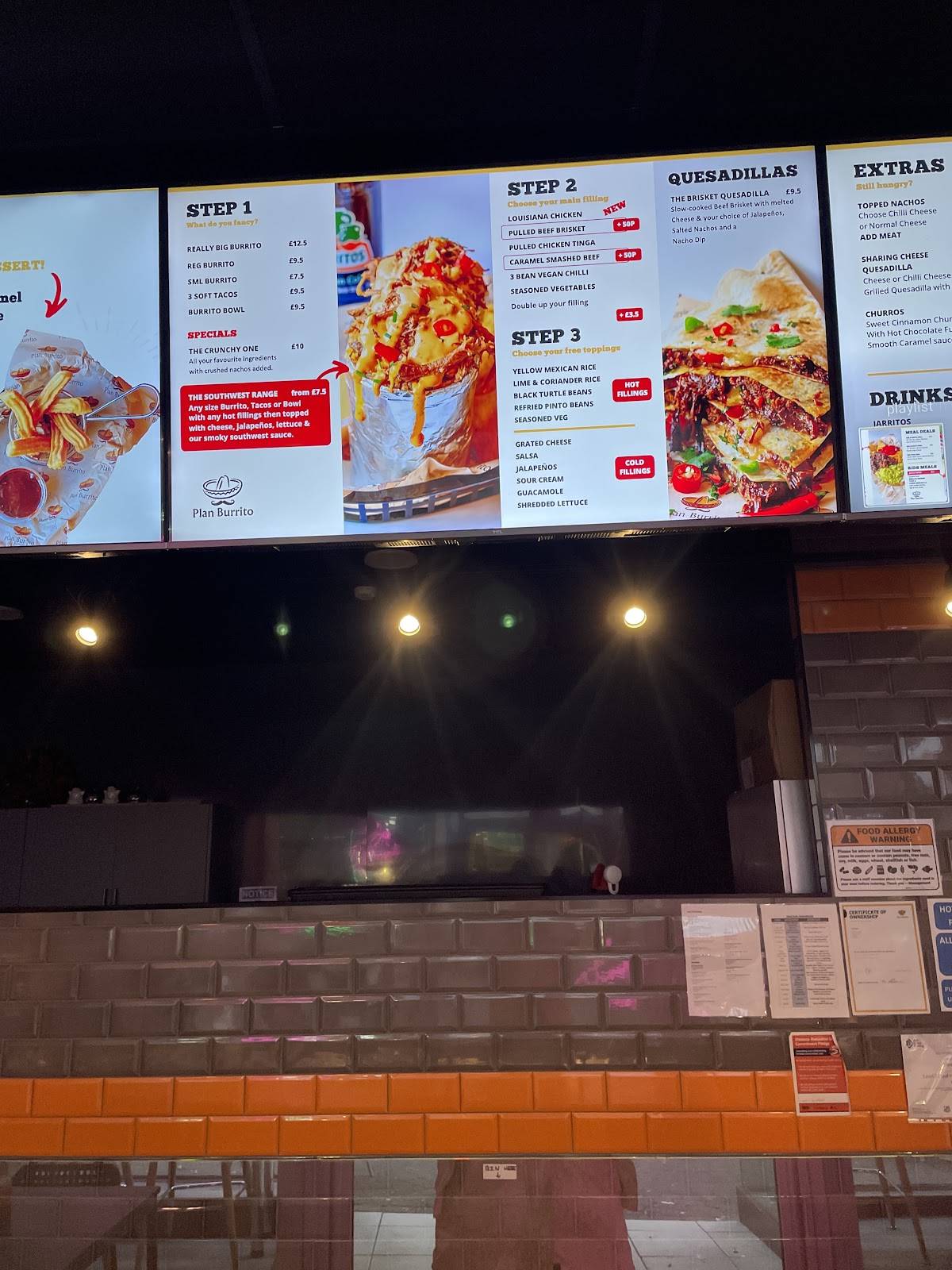 Plan Burrito Ramsgate меню