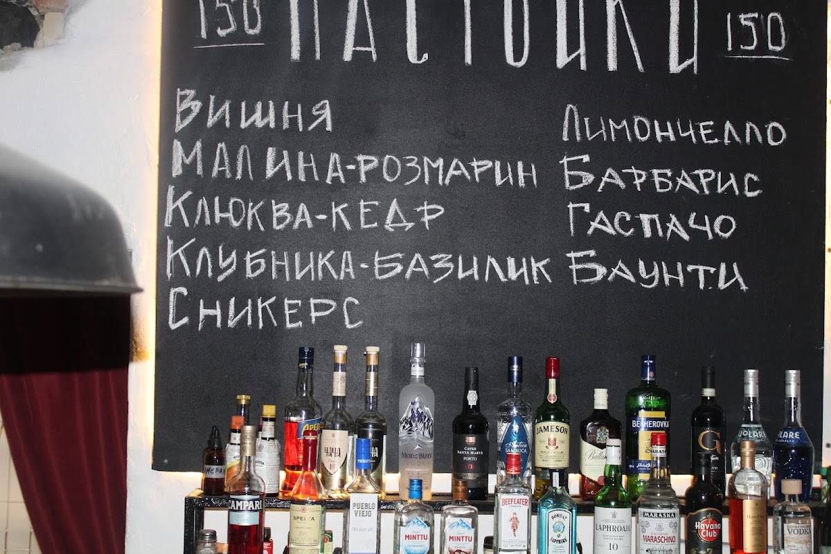 Поддон меню