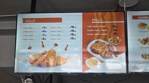 Pollo EJECUTIVO меню