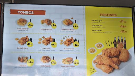 Pollo EJECUTIVO меню