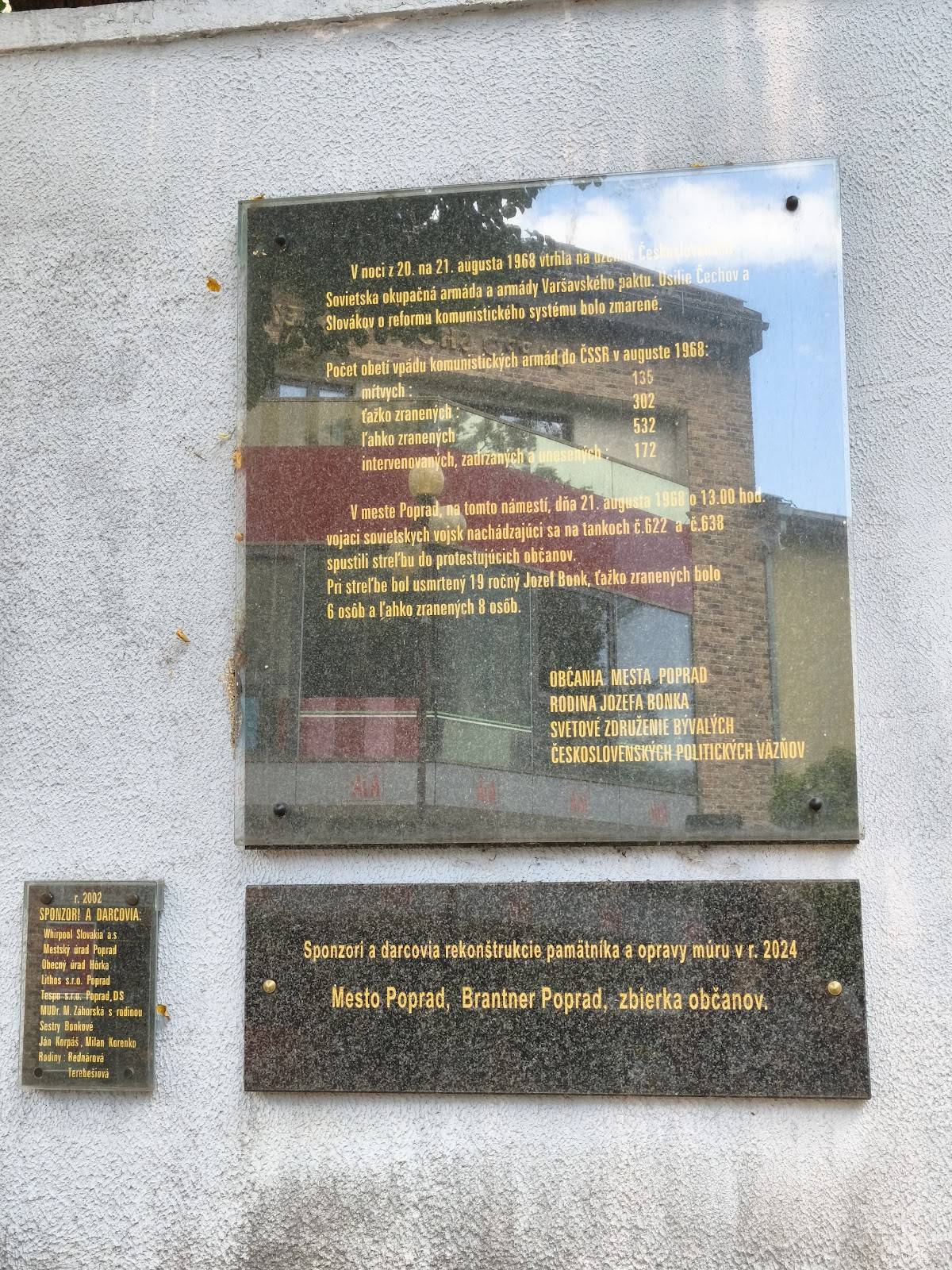 Poprad меню