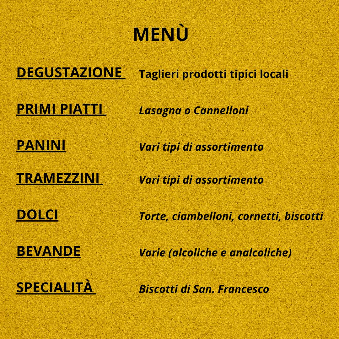 Praesepium Bar Ristoro меню