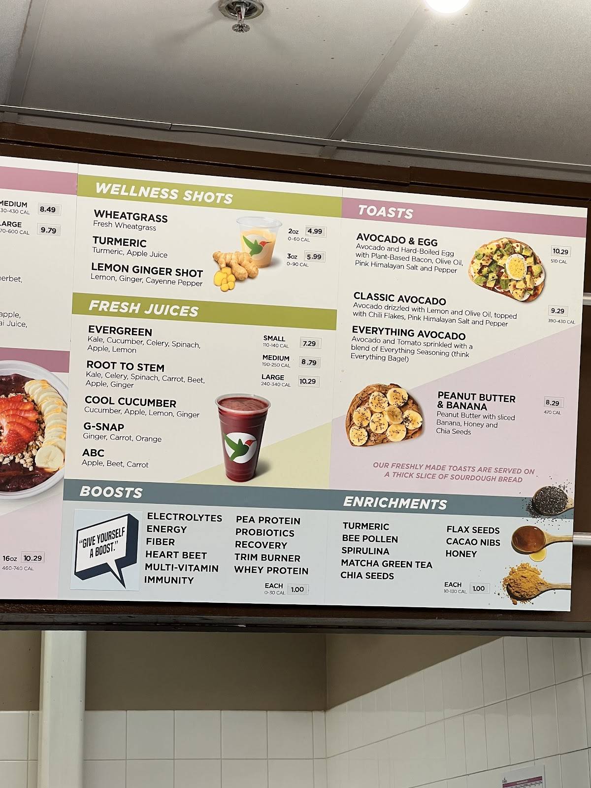 Robeks Fresh Juices & Smoothies меню