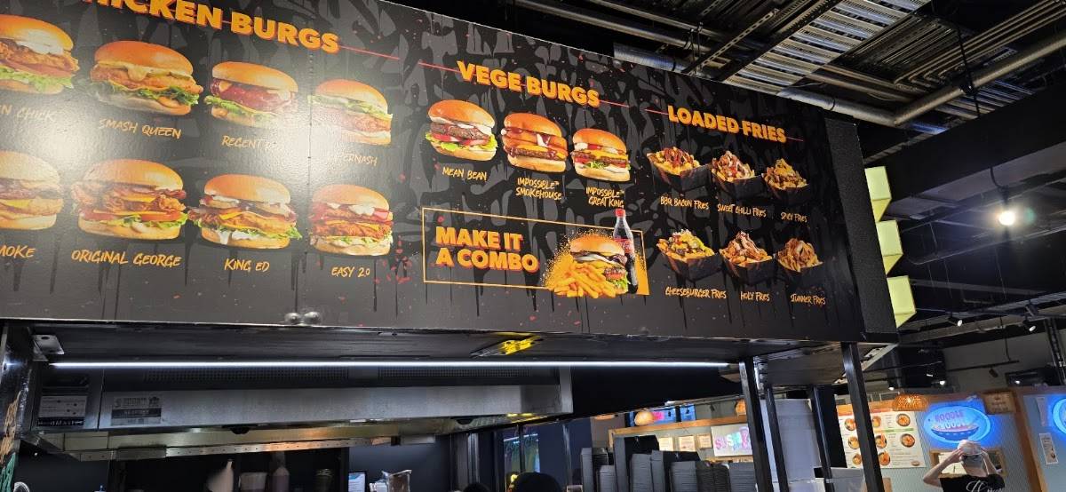 RE Burger Invercargill меню