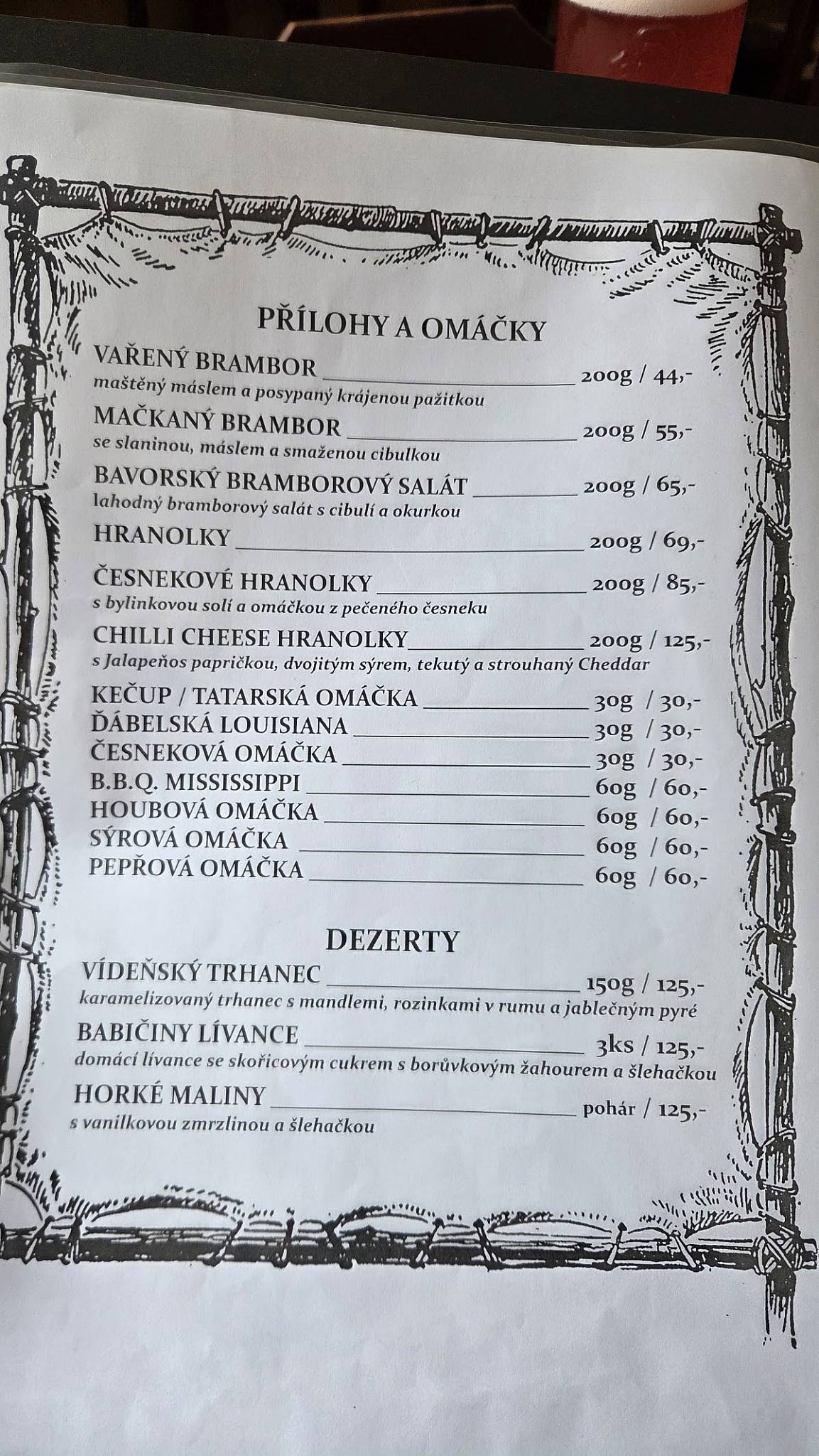 ŘÍZEKING schnitzelking меню