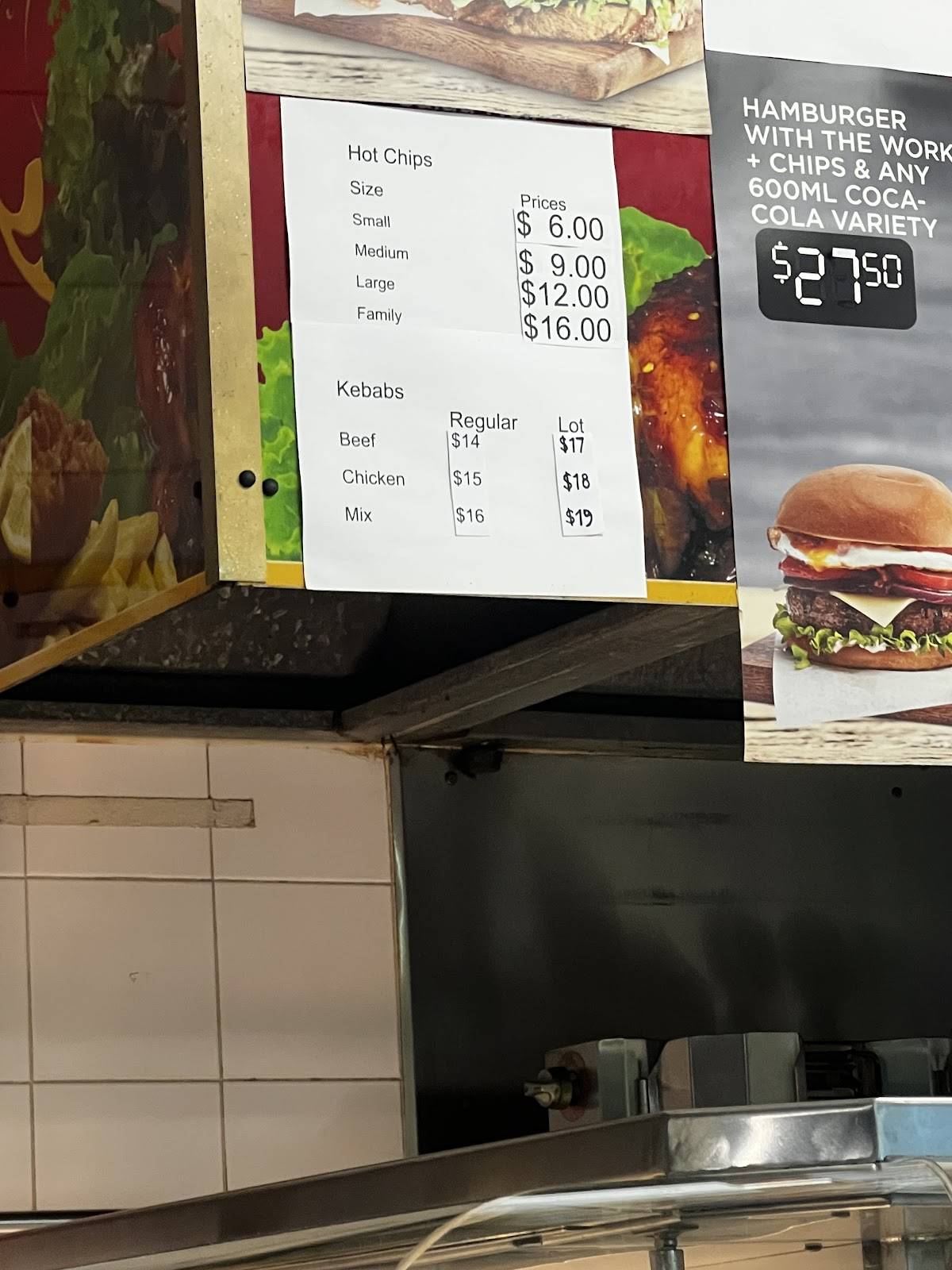Raby Kebab Takeaway меню