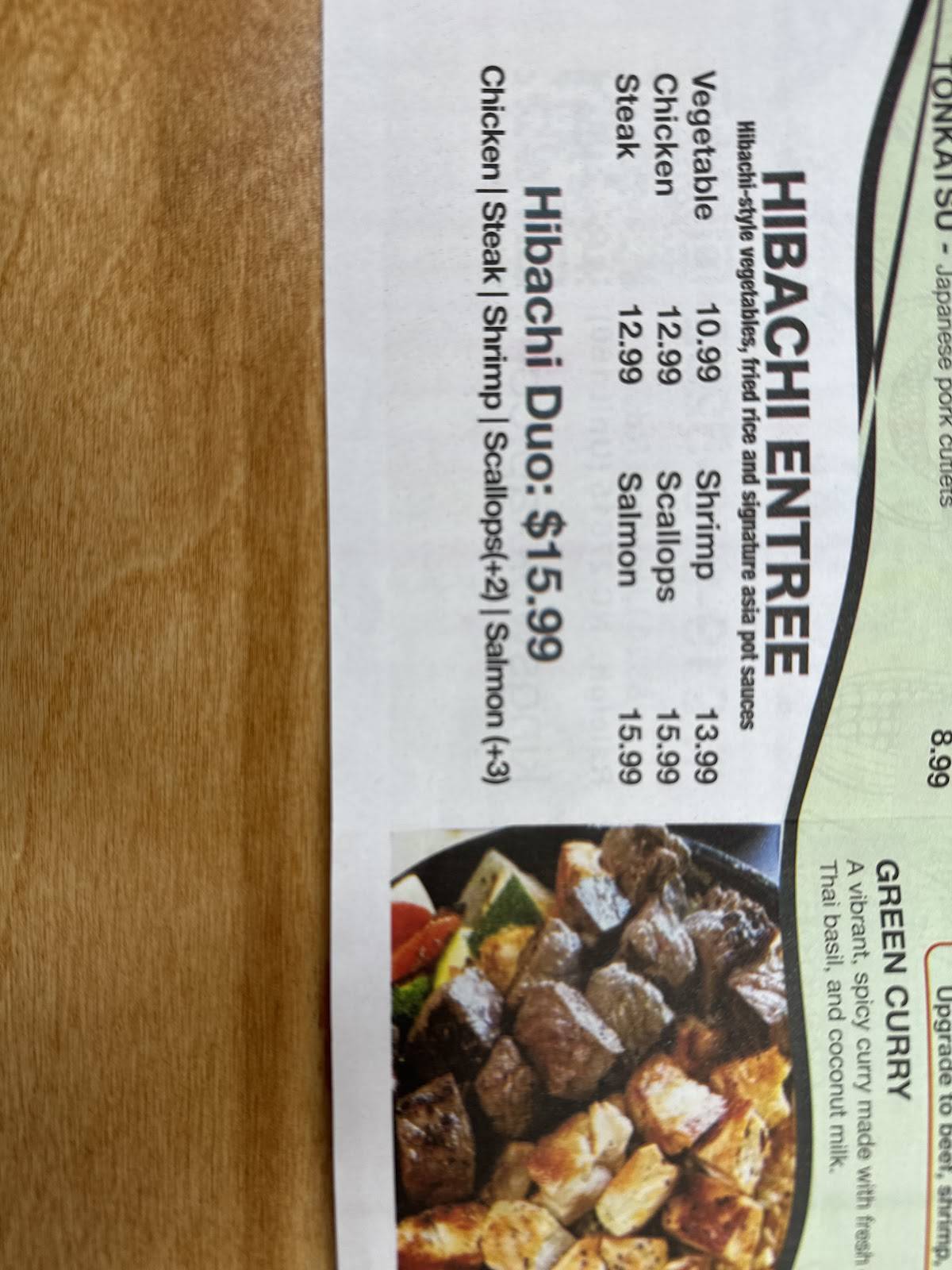 King's Wok (Hibachi+Asian Restaurant Raleigh) меню