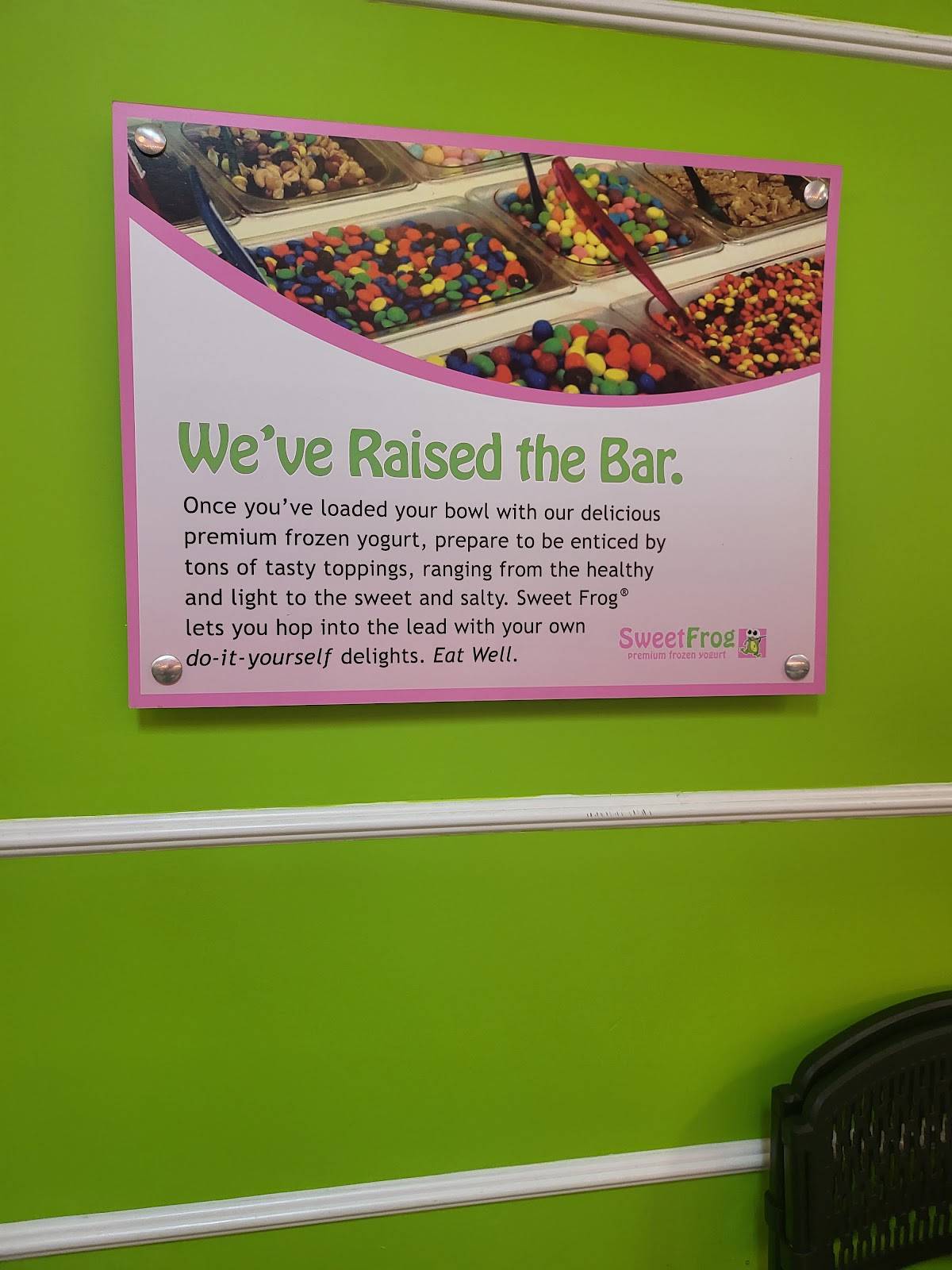 Sweet Frog меню