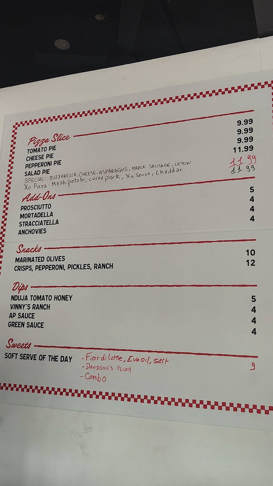 Appizza меню