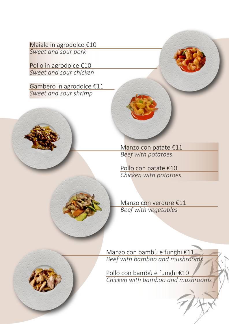 AsiaH Ristorante меню