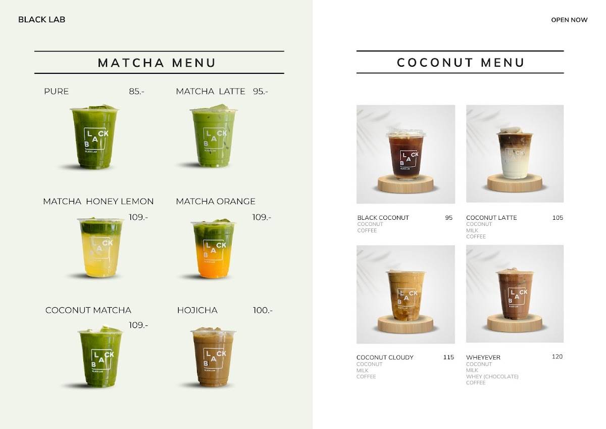 Black Lab Specialty Coffee And Homemade Bakery меню