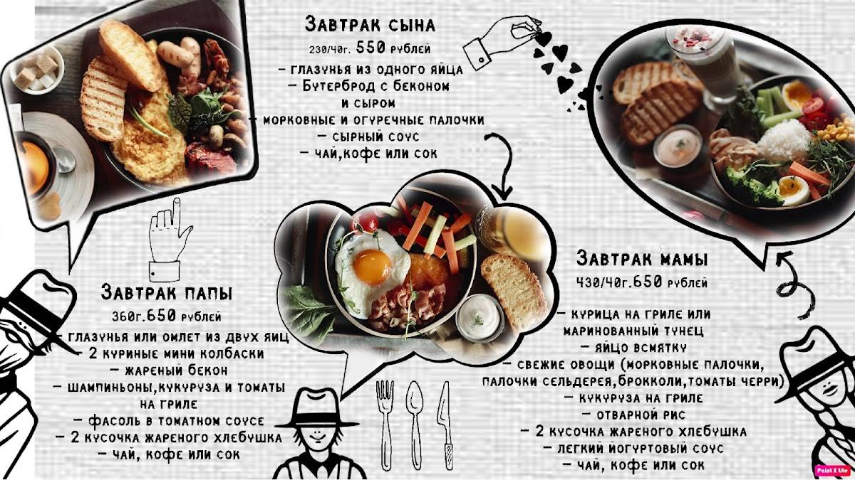 Бургер Мафия меню