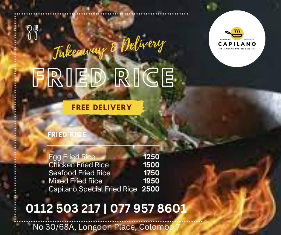 Capilano Colombo меню