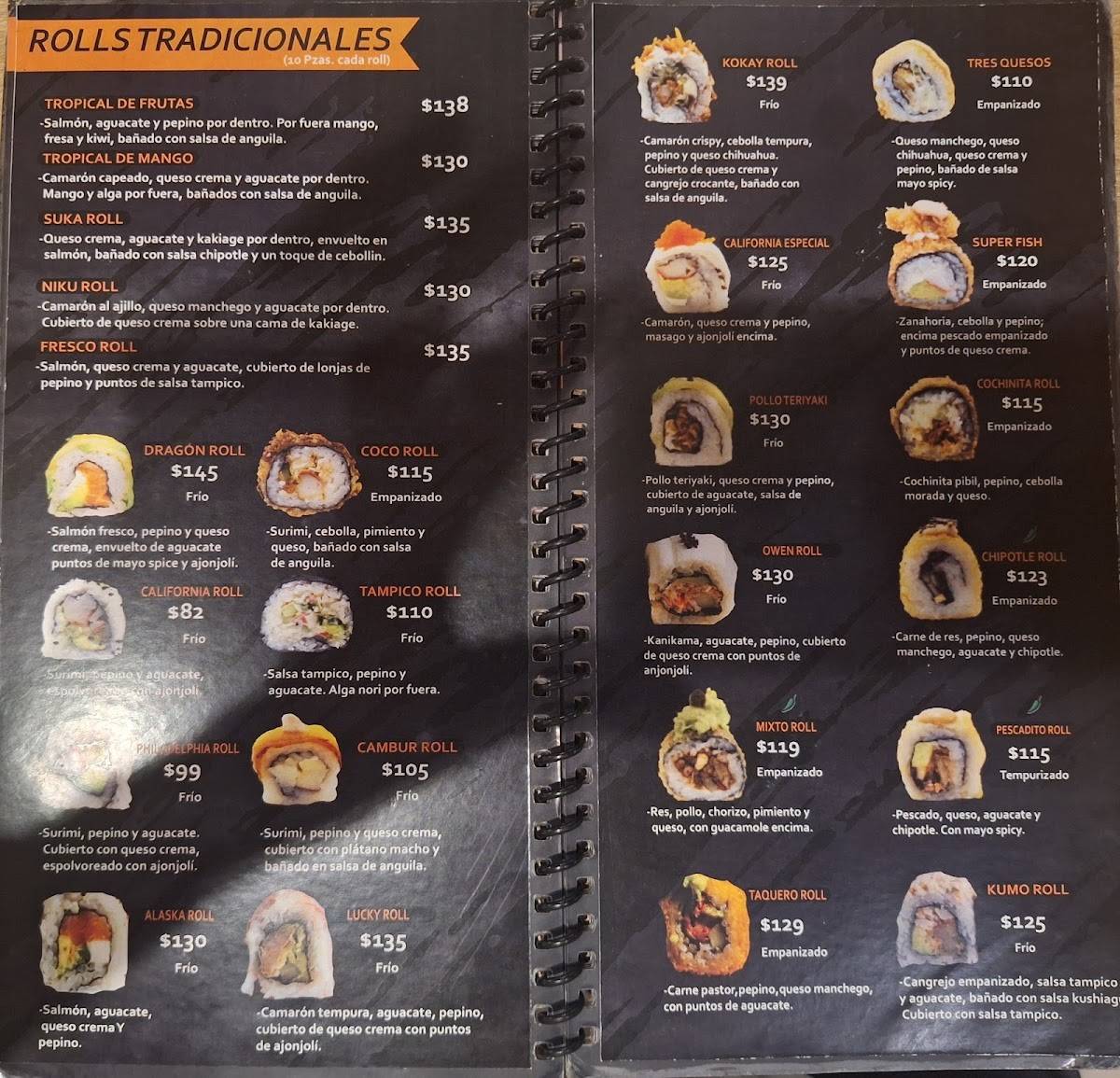 Coco Roll - Sushi & Ramen Coatepec меню