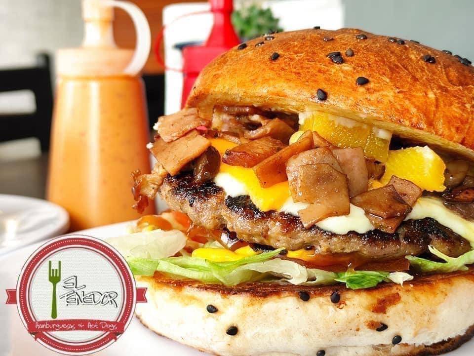 EL TENEDOR hamburguesas меню