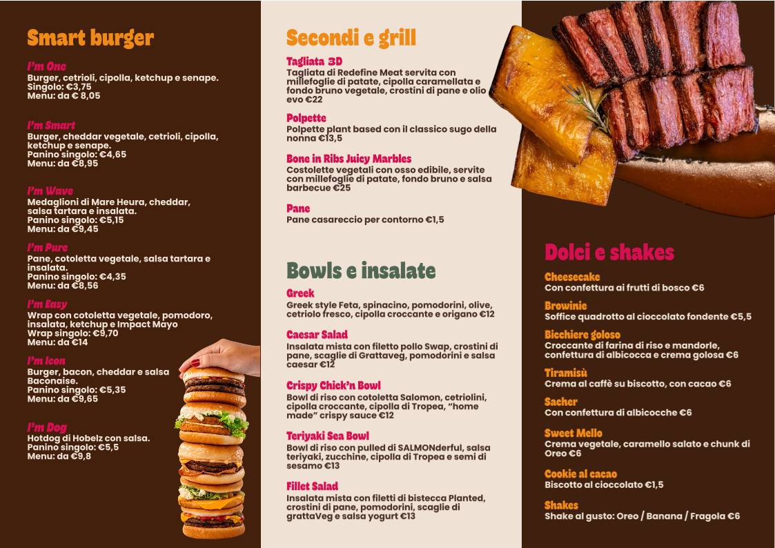 Impact Food меню