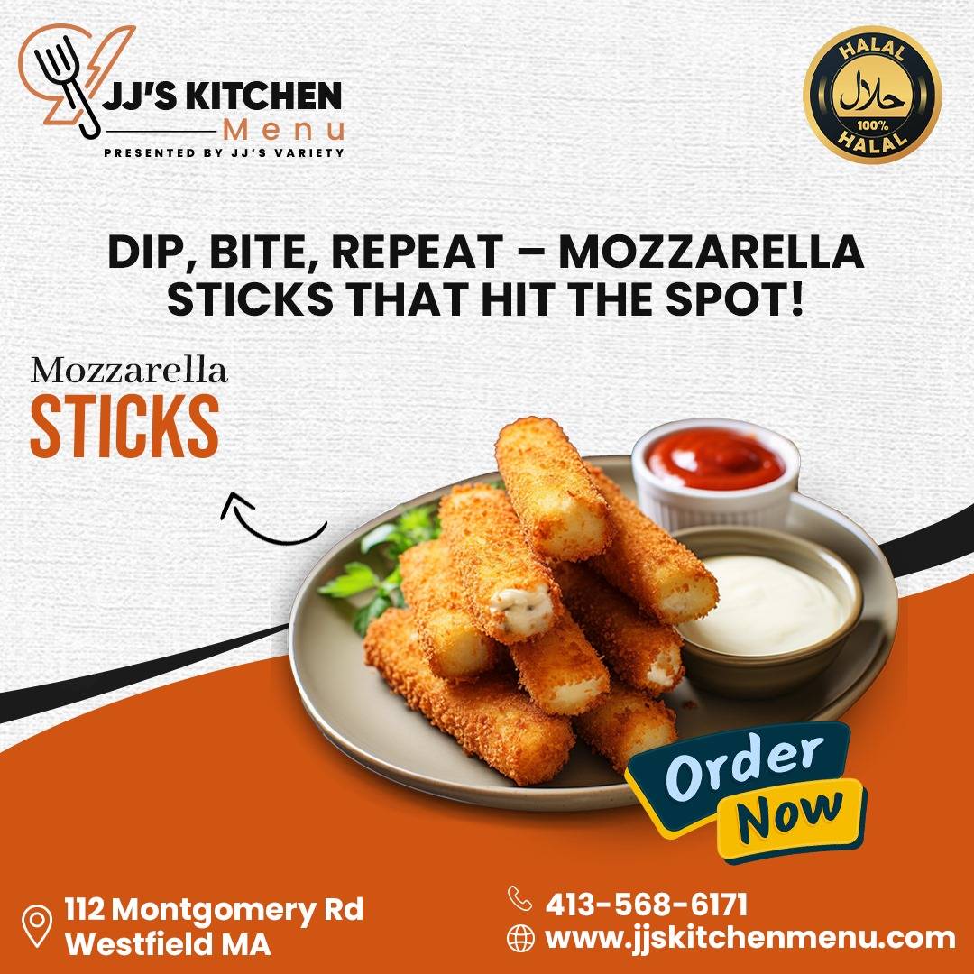 JJS Kitchen Menu меню