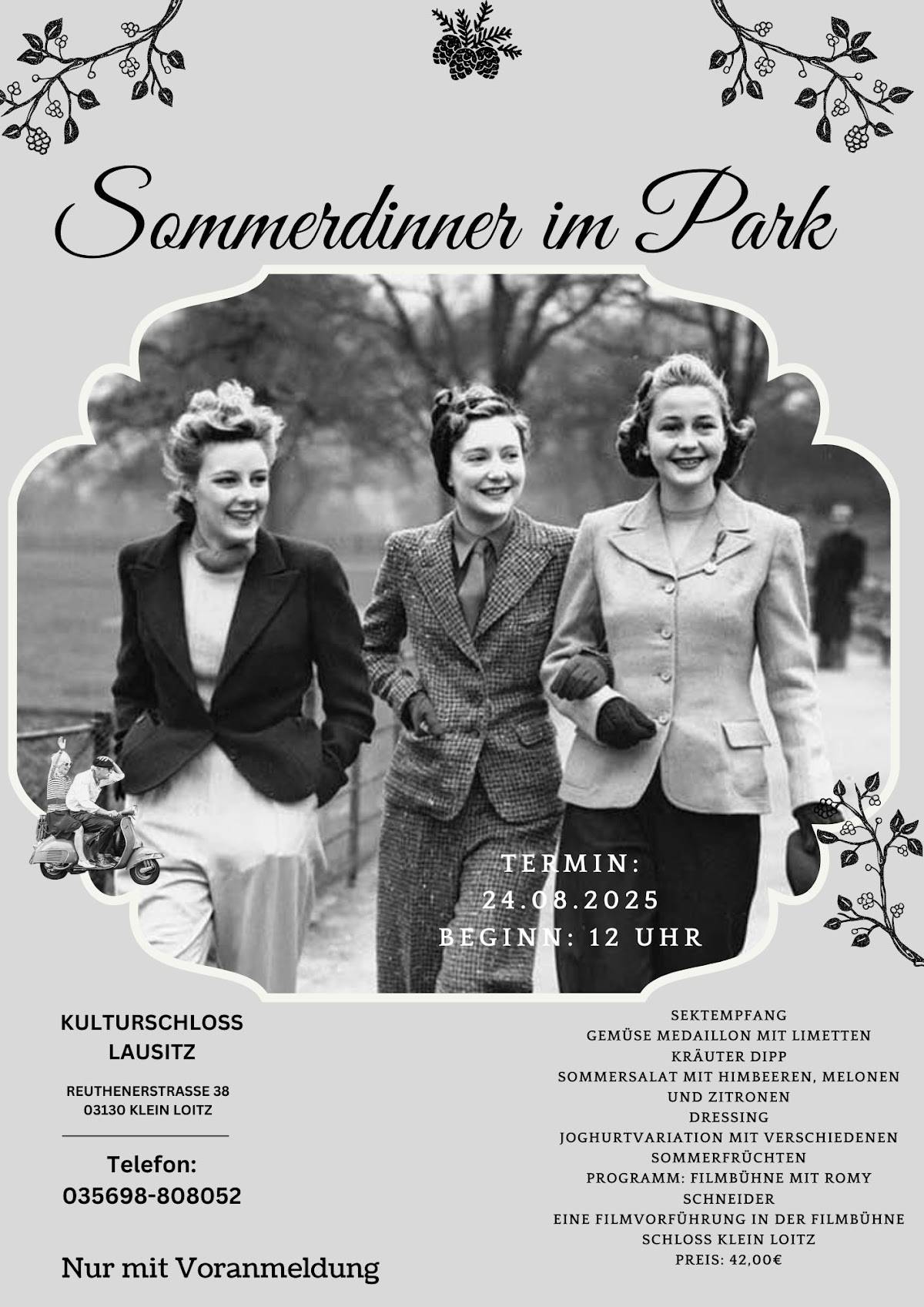 Kaffeehaus Filmbühne меню