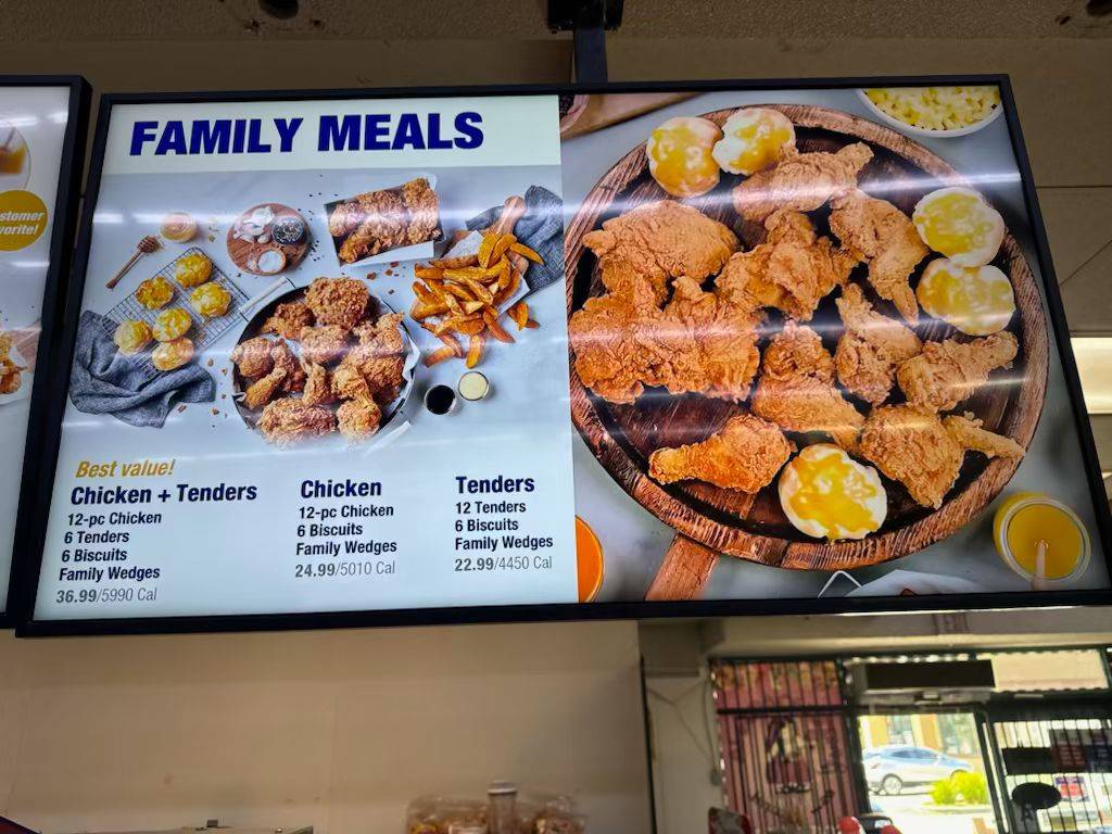 Krispy Krunchy Chicken меню