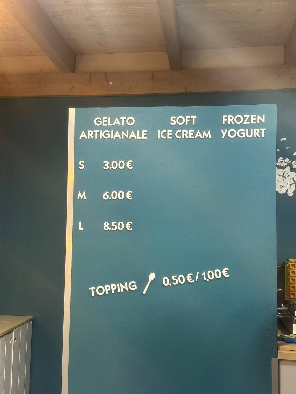 Magic Cream меню