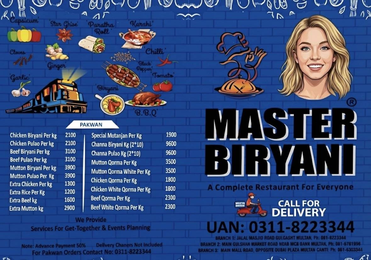 Master Biryani меню