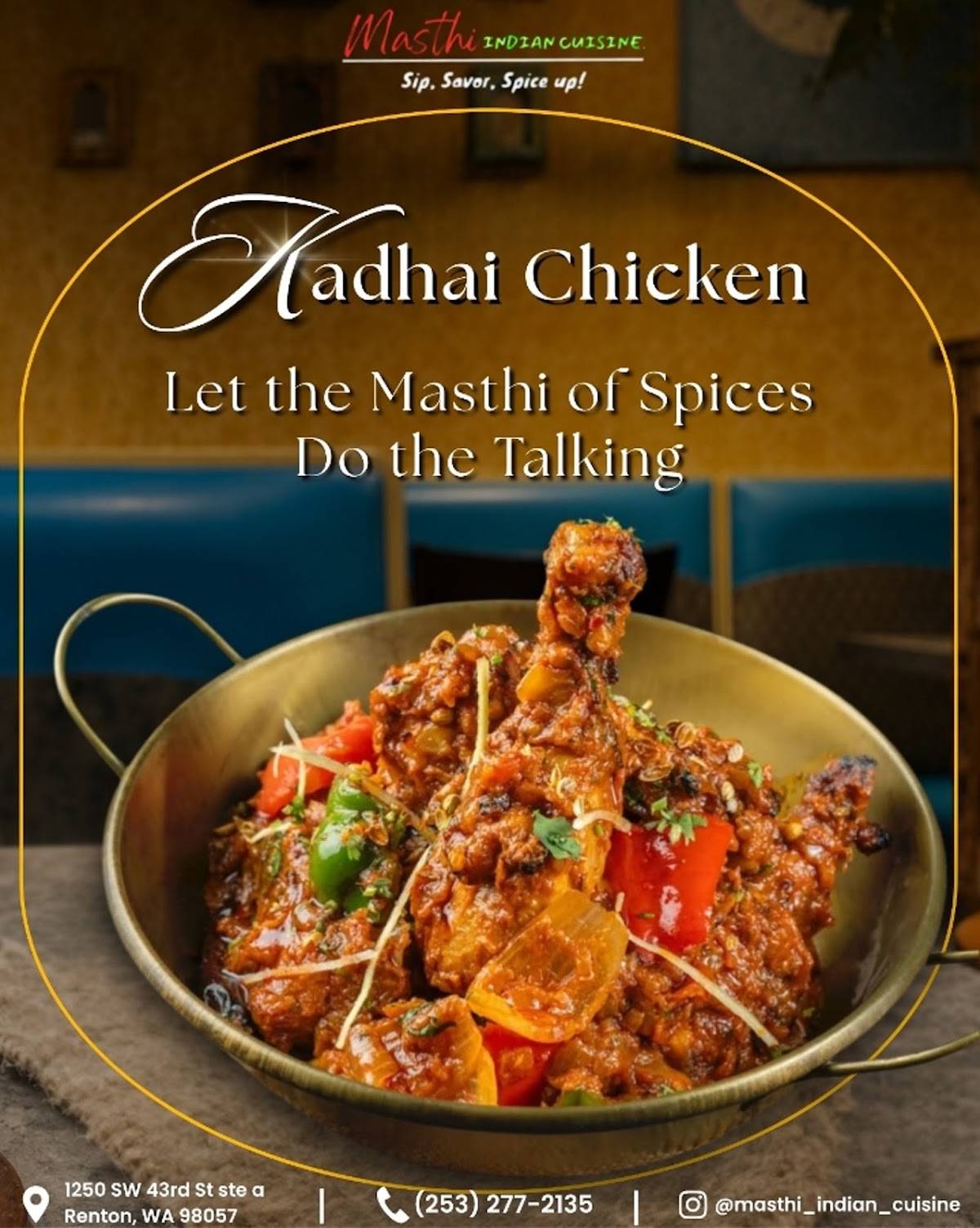 Masthi Indian Cuisine меню