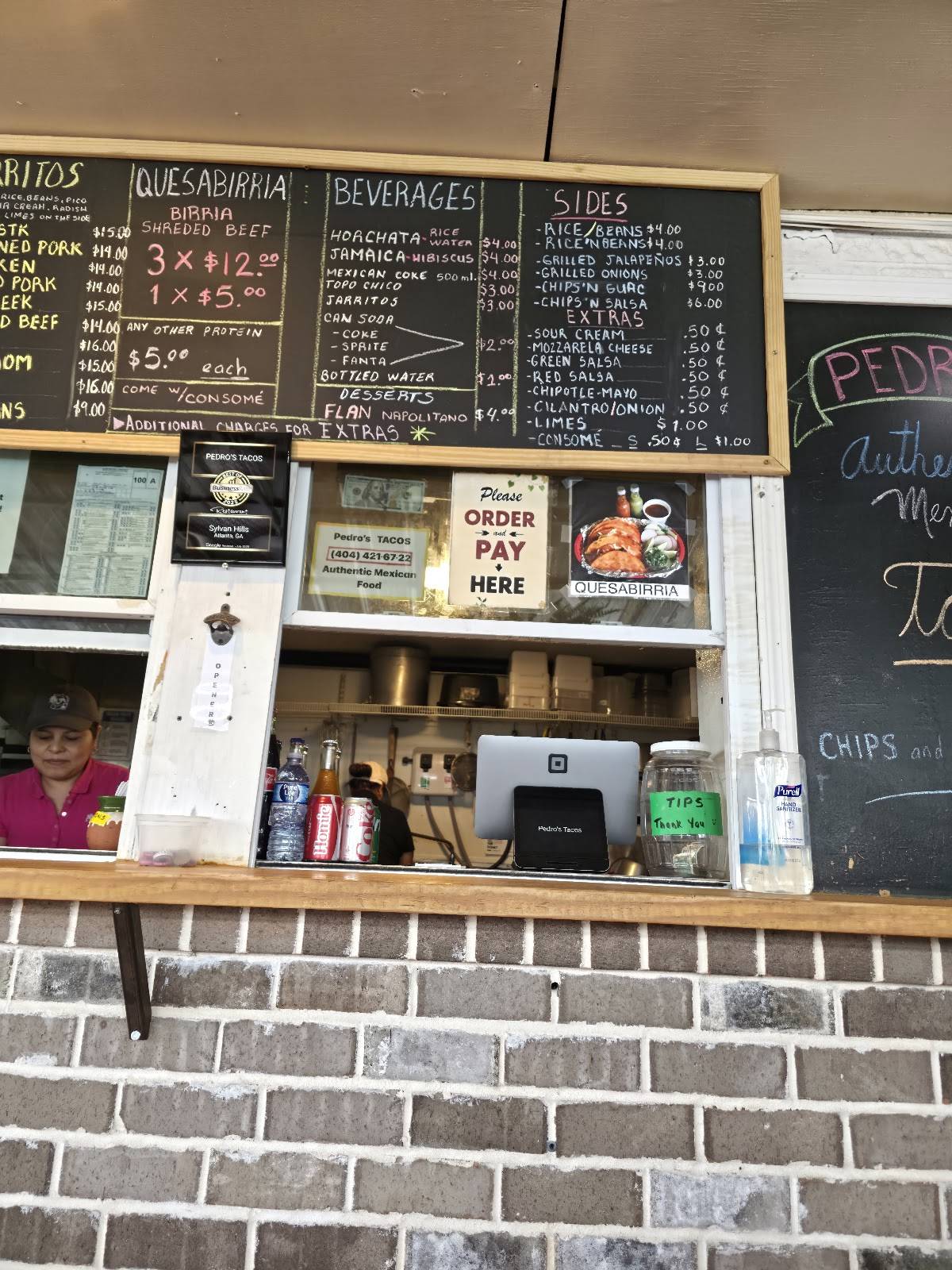 PEDRO’S TACOS меню