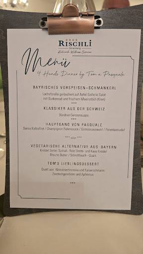 Restaurant Rischli меню