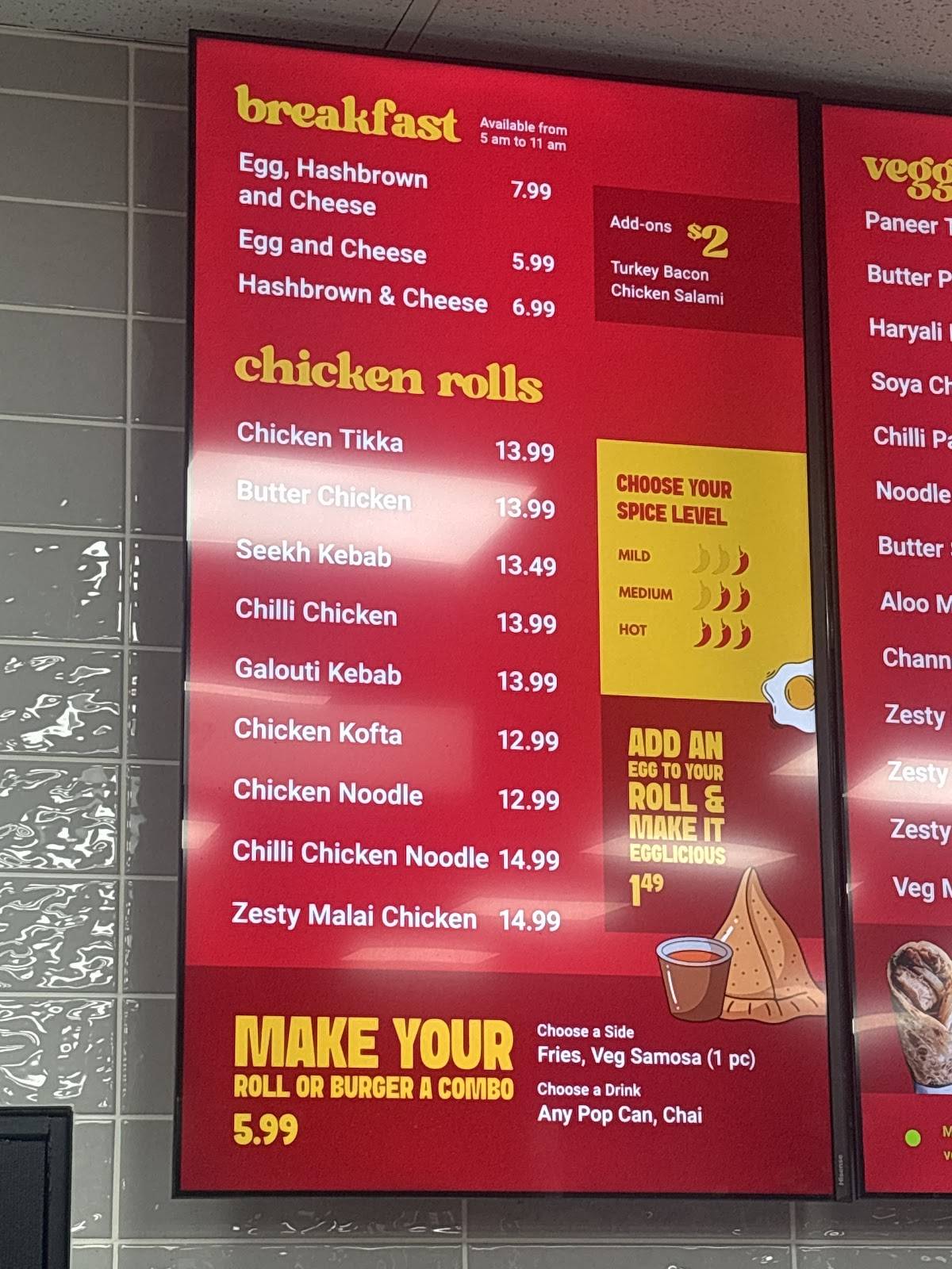 Rollzzy меню