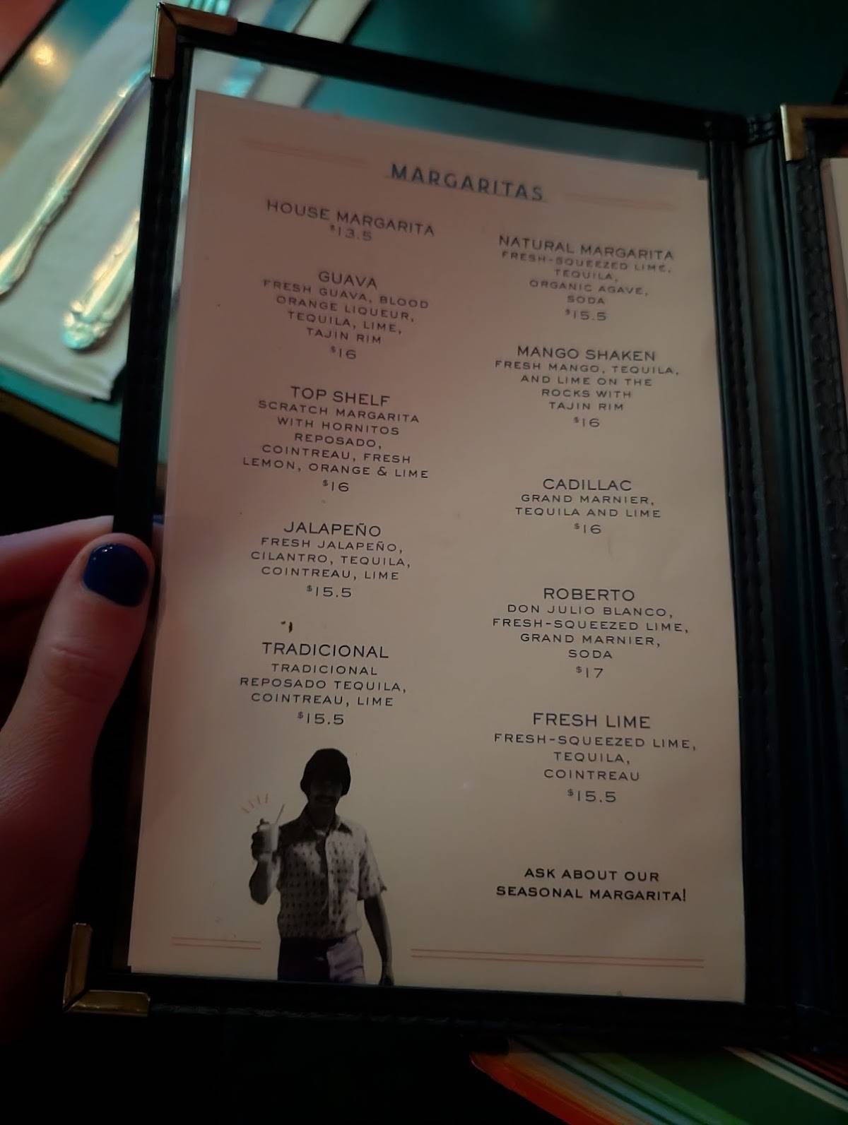 Rosita's Mexican Restaurant меню