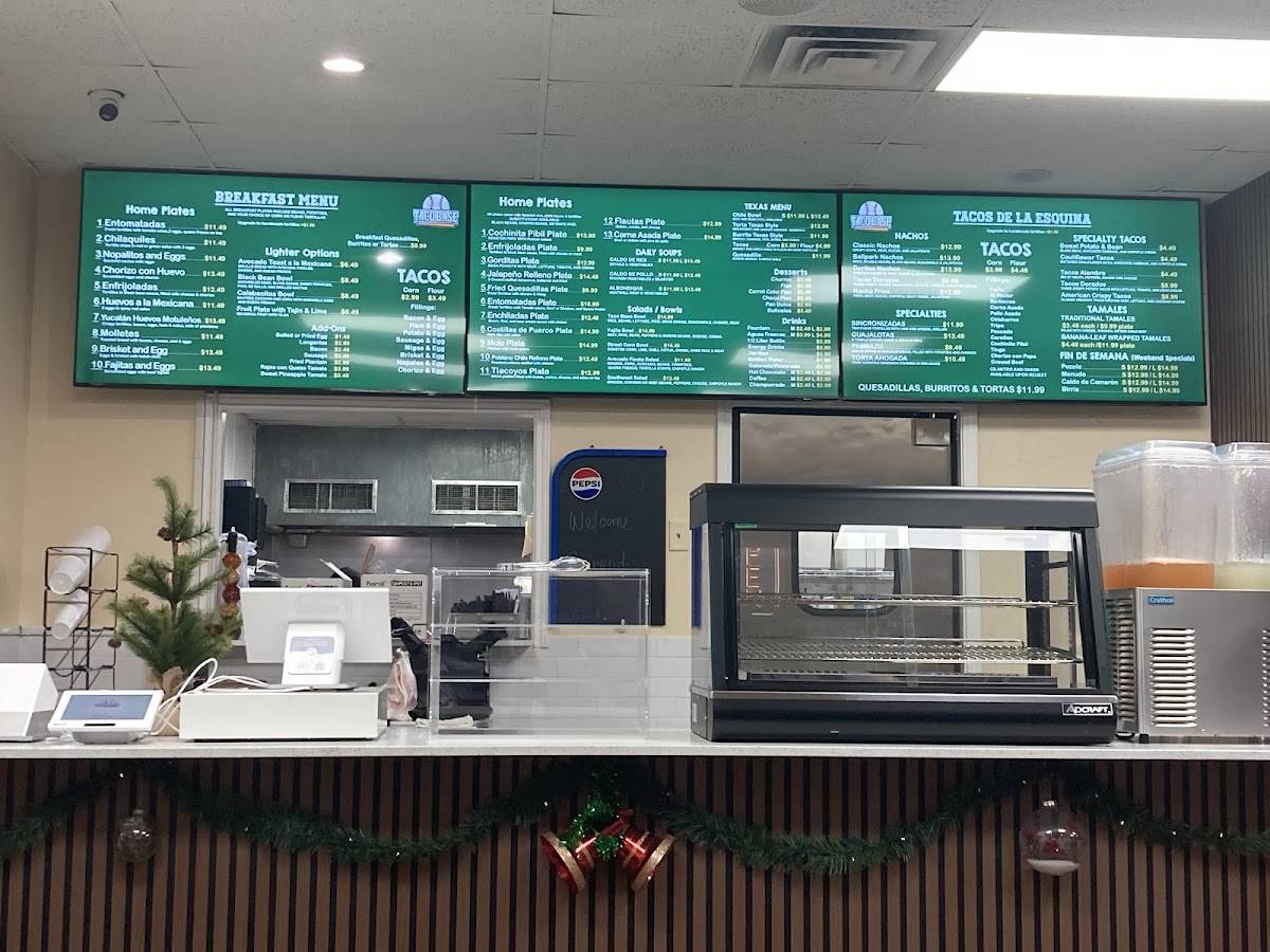 Taco Base меню