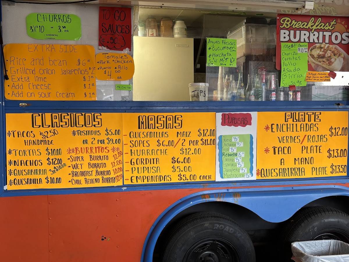 tacos2go меню