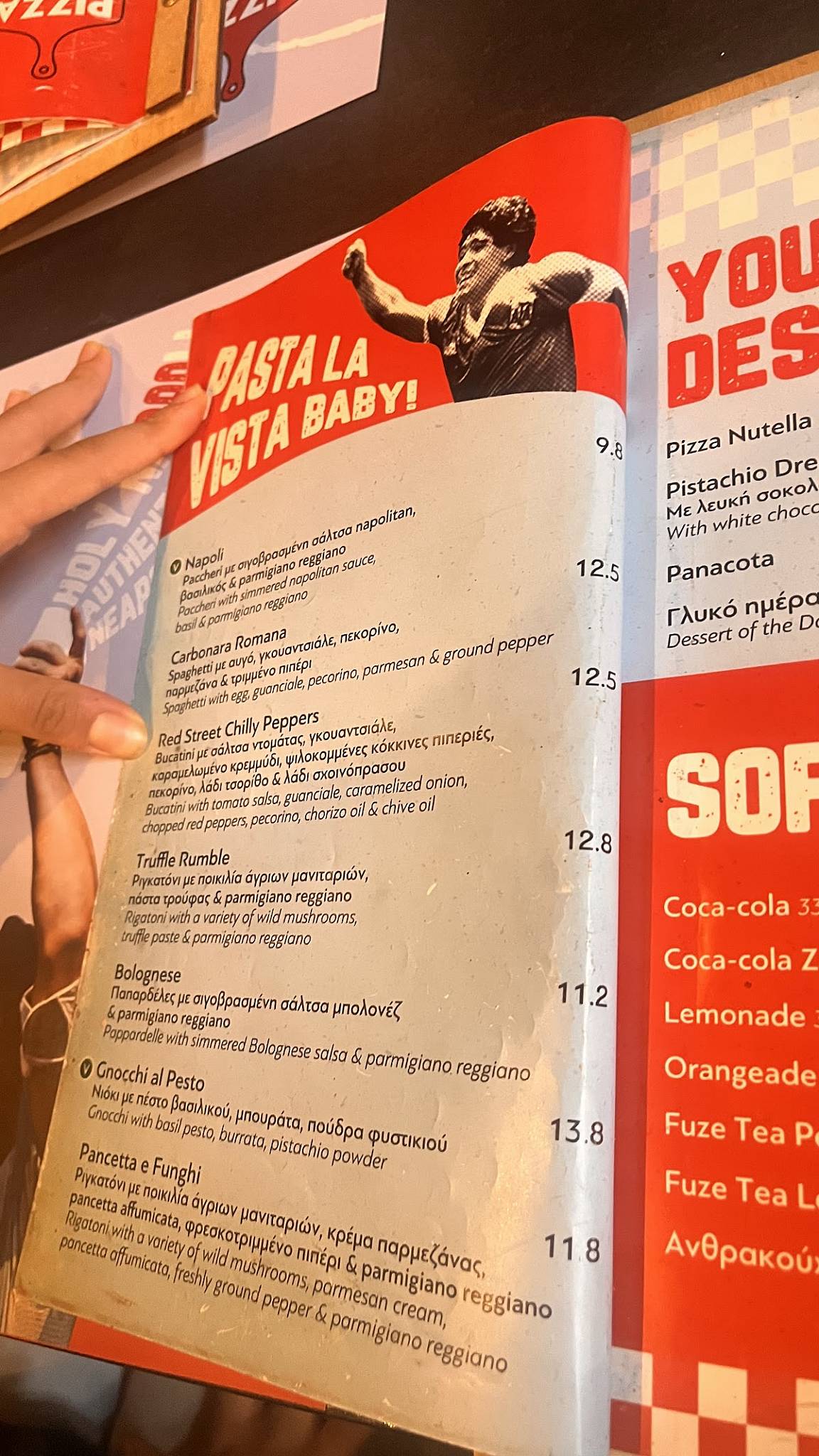 Pizza Street 99 меню